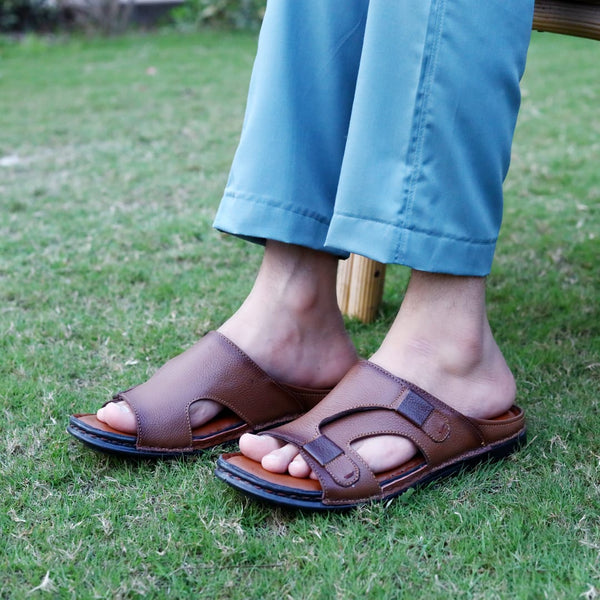 Hand Made Leather Slippers